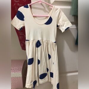 Alice & Ames blue dot dress